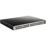 D-Link DGS-3130-54PS/E switch di rete Gestito L3 Gigabit Ethernet (10/100/1000) Supporto Power over Ethernet (PoE) Grigio, Interruttore Gestito, L3, Gigabit Ethernet (10/100/1000), Supporto Power over Ethernet (PoE), Montaggio rack