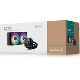 DeepCool LD240 240mm, Raffreddamento ad acqua Nero