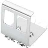 Digitus Adattatore su guida DIN per 2 moduli Keystone accaio