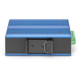 Digitus Switch industriale Gigabit PoE a 4 porte, non gestito, Interruttore 