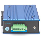 Digitus Switch industriale Gigabit PoE a 4 porte, non gestito, Interruttore 