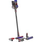 Dyson V8 Total Clean Blu, Argento Senza sacchetto grigio, Secco, Ciclonico, Tappeto, Superfici rigide, Tappezzeria, Senza sacchetto, Blu, Argento, 0,54 L