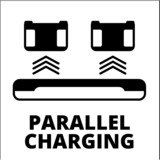 EINHELL 2x 4,0Ah & Twincharger Kit, set Nero/Rosso