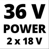 EINHELL GE-CH 36/65 Li-Solo 4 kg rosso/Nero, Batteria, 4 kg, 230 mm, 1172 mm, 203 mm, 231 mm