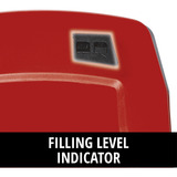 EINHELL Professional Akku-Rasenmäher RASARRO 36/42, 36Volt (2x18V), Rasaerba rosso/Nero