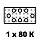 EINHELL TC-OS 18/187 Li-Solo, Levigatrice orbitale rosso/Nero