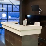 Ergotron MXV Braccio per Monitor da Parete, Base per monitor bianco