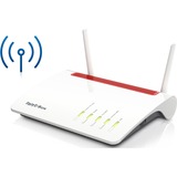 FRITZ! FRITZ!Box 6890 LTE, Router WIRELESS LTE Box 6890 LTE, Wi-Fi 5 (802.11ac), Dual-band (2.4 GHz/5 GHz), Collegamento ethernet LAN, 3G, Nero, Rosso, Bianco, Router da tavolo