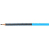 Faber-Castell Faber Bleistift Grip 2001 Two Tone sw/blau Nero/Blu