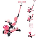 GLOBBER Go-Up Baby Lights 360, Scooter fucsia