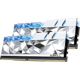 G.Skill Trident Z Royal F4-4266C19D-64GTES memoria 64 GB 2 x 32 GB DDR4 4266 MHz argento, 64 GB, 2 x 32 GB, DDR4, 4266 MHz, 288-pin DIMM, Argento