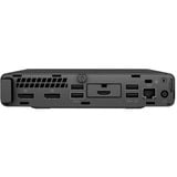 HP A204025, Mini-PC Nero/Argento