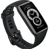Huawei Band 6 AMOLED Braccialetto per rilevamento di attività 3,73 cm (1.47") Nero Nero, Braccialetto per rilevamento di attività, 3,73 cm (1.47"), AMOLED, 180 mAh, Resistente all'acqua, Nero