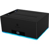 ICY BOX IB-127CL-U3 USB 3.2 Gen 1 (3.1 Gen 1) Type-B Nero HDD, SATA, Seriale ATA II, Serial ATA III, 2.5,3.5", 18 TB, USB 3.2 Gen 1 (3.1 Gen 1) Type-B, 5 Gbit/s