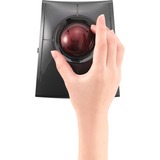 Kensington SlimBlade Pro, Trackball Nero/rosso scuro