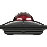Kensington Trackball SlimBlade Pro Nero/rosso scuro, Ambidestro, Ottico, RF Wireless + Bluetooth + USB Type-A, 1600 DPI, Nero