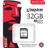Kingston Industrial 32 GB SDHC, Scheda di memoria Nero