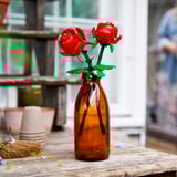 LEGO Botanicals 40460 Rose, Fiori Finti Compatibile con Bouquet di Fiori Artificiali, Regalo Donna, Uomo, Bambine e Bambini 8+, Giochi di costruzione Fiori Finti Compatibile con Bouquet di Fiori Artificiali, Regalo Donna, Uomo, Bambine e Bambini 8+, Set da costruzione, 8 anno/i, Plastica, 120 pz, 149 g