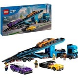 LEGO City Camion trasportatore con auto sportive, Giochi di costruzione Set da costruzione, 7 anno/i, Plastica, 998 pz, 1,58 kg