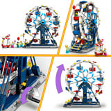 LEGO Creator 3-in-1 Ruota panoramica leggendaria, Giochi di costruzione 