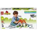 LEGO DUPLO 10426 Pack di Espansione Ponte e Binari Ferroviari, Giochi per Bambini e Bambine 2+, Elementi per Treno Giocattolo, Giochi di costruzione Giochi per Bambini e Bambine 2+, Elementi per Treno Giocattolo, Set da costruzione, 2 anno/i, Plastica, 42 pz, 1,31 kg