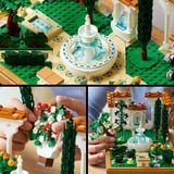 LEGO ICONS Il giardino della fontana, Giochi di costruzione Set da costruzione, 18 anno/i, Plastica, 1302 pz, 1,38 kg