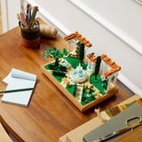 LEGO Il giardino della fontana, Giochi di costruzione Set da costruzione, 18 anno/i, Plastica, 1302 pz, 1,38 kg