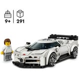 LEGO Speed Champions 77240 Hyper Sports Car Bugatti Centodieci, Modello di Auto con Minifigure, Macchina Giocattolo, Regalo9+, Giochi di costruzione Modello di Auto con Minifigure, Macchina Giocattolo, Regalo9+, Set da costruzione, 9 anno/i, Plastica, 291 pz, 338 g