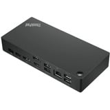 Lenovo ThinkPad USB-C Dock ricondizionato, Docking station Nero