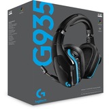 Logitech G935 Cuffia Padiglione auricolare Connettore 3.5 mm Micro-USB Nero, Blu Nero, Cuffia, Padiglione auricolare, Giocare, Nero, Blu, Stereofonico, Unità di controllo esterna