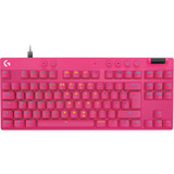 Logitech G Pro X TKL Rapid, Tastiera da gioco fucsia