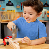 MGA Entertainment Little Tikes Creative Construction - Set martello e chiodi, I ragazzi di attrezzo 