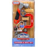 MGA Entertainment Little Tikes Creative Construction - Set martello e chiodi, I ragazzi di attrezzo 