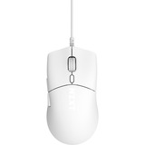 NZXT MS-001NW-04, Mouse da gioco bianco