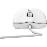 NZXT MS-001NW-04, Mouse da gioco bianco