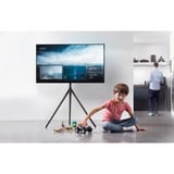 One for all Cavalletto TV a treppiede in metallo completo, Supporto grigio