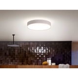 Philips Hue Plafoniera Devere grande, Luce LED bianco, Philips Hue White ambiance Plafoniera Devere grande, Lampada a soffitto intelligente, Bluetooth, Bianco, LED, Metallo, Lampadina/e non sostituibile/i