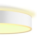 Philips Hue Plafoniera Devere grande, Luce LED bianco, Philips Hue White ambiance Plafoniera Devere grande, Lampada a soffitto intelligente, Bluetooth, Bianco, LED, Metallo, Lampadina/e non sostituibile/i