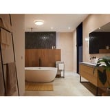 Philips Hue Plafoniera Devere grande, Luce LED bianco, Philips Hue White ambiance Plafoniera Devere grande, Lampada a soffitto intelligente, Bluetooth, Bianco, LED, Metallo, Lampadina/e non sostituibile/i