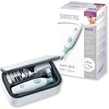 Sanitas SMA 36 Set manicure/pedicure, Cura delle unghie bianco/verde chiaro