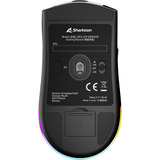 Sharkoon SKILLER SGM25W, Mouse da gioco Nero