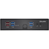 Shuttle DS50U5 barebone per PC/stazione di lavoro PC con dimensioni 1,3 l Nero i5-1335U Nero, PC con dimensioni 1,3 l, Mini PC barebone, DDR5-SDRAM, PCI Express, Serial ATA III, Collegamento ethernet LAN, 90 W