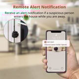 SwitchBot Sensore di contatto per porta e finestra, Rivelatore di apertura bianco