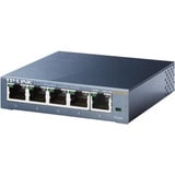 TP-Link TL-SG105 Non gestito Gigabit Ethernet (10/100/1000) Nero, Interruttore grigio, Non gestito, Gigabit Ethernet (10/100/1000), Full duplex