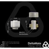 Thermal Grizzly DeltaMate Fitting ST16, Connessione nichel