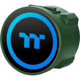 Thermaltake CL-W319-PL12RG-A sistema di raffreddamento per computer Processore Raffreddatore di liquidi tutto in uno 12 cm Verde 1 pz, Raffreddamento ad acqua verde, Raffreddatore di liquidi tutto in uno, 12 cm, 500 Giri/min, 2000 Giri/min, 22,3 dB, Verde