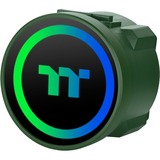 Thermaltake CL-W319-PL12RG-A sistema di raffreddamento per computer Processore Raffreddatore di liquidi tutto in uno 12 cm Verde 1 pz, Raffreddamento ad acqua verde, Raffreddatore di liquidi tutto in uno, 12 cm, 500 Giri/min, 2000 Giri/min, 22,3 dB, Verde
