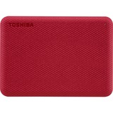 Toshiba Canvio Advance disco rigido esterno 4000 GB Rosso rosso, 4000 GB, 2.5", 2.0/3.2 Gen 1 (3.1 Gen 1), Rosso