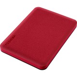 Toshiba Canvio Advance disco rigido esterno 4000 GB Rosso, Hard-disk rosso, 4000 GB, 2.5", 2.0/3.2 Gen 1 (3.1 Gen 1), Rosso