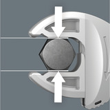 Wera Set di chiavi a bocca auto-regolanti 6004 Joker 6, 6 pezzi, Chiave argento